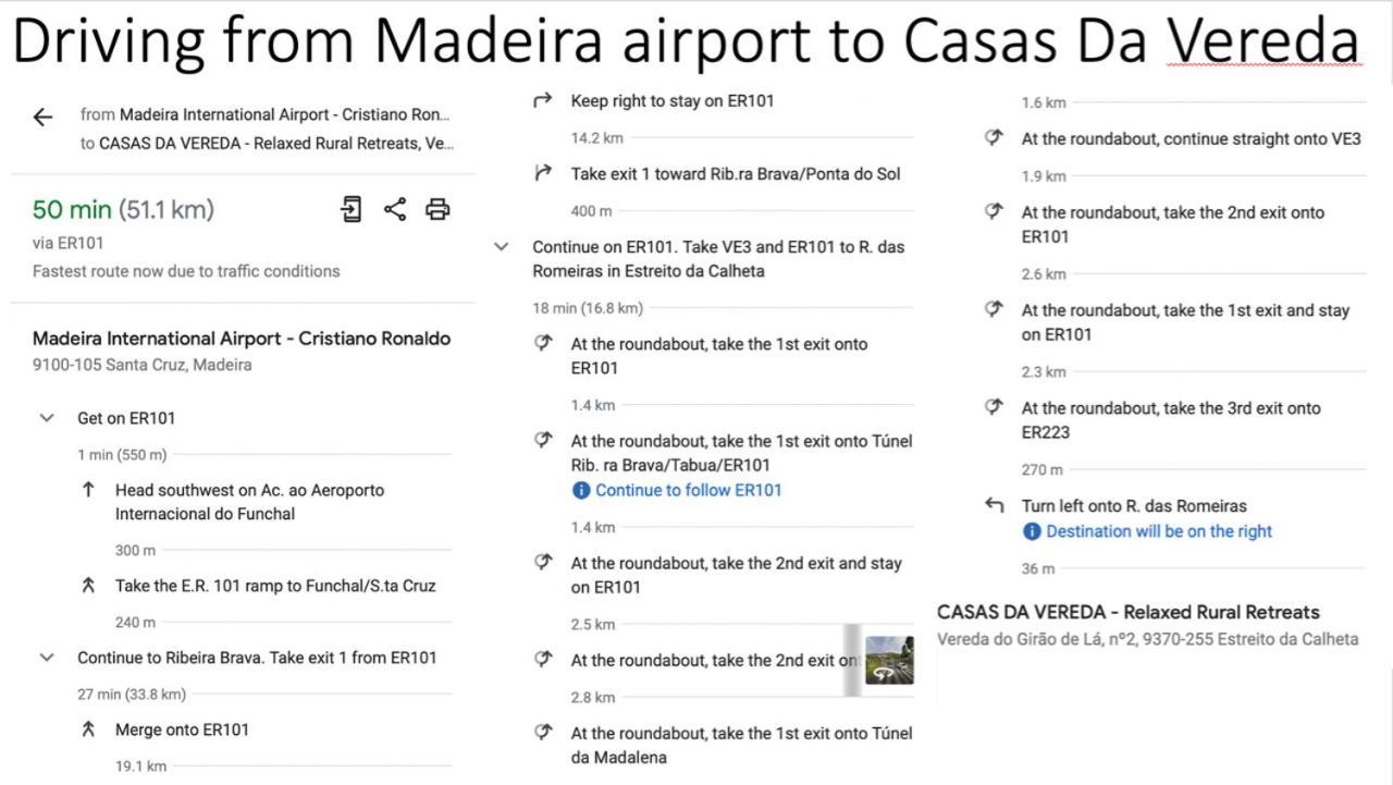 Casas Da Vereda Estreito Da Calheta Εξωτερικό φωτογραφία