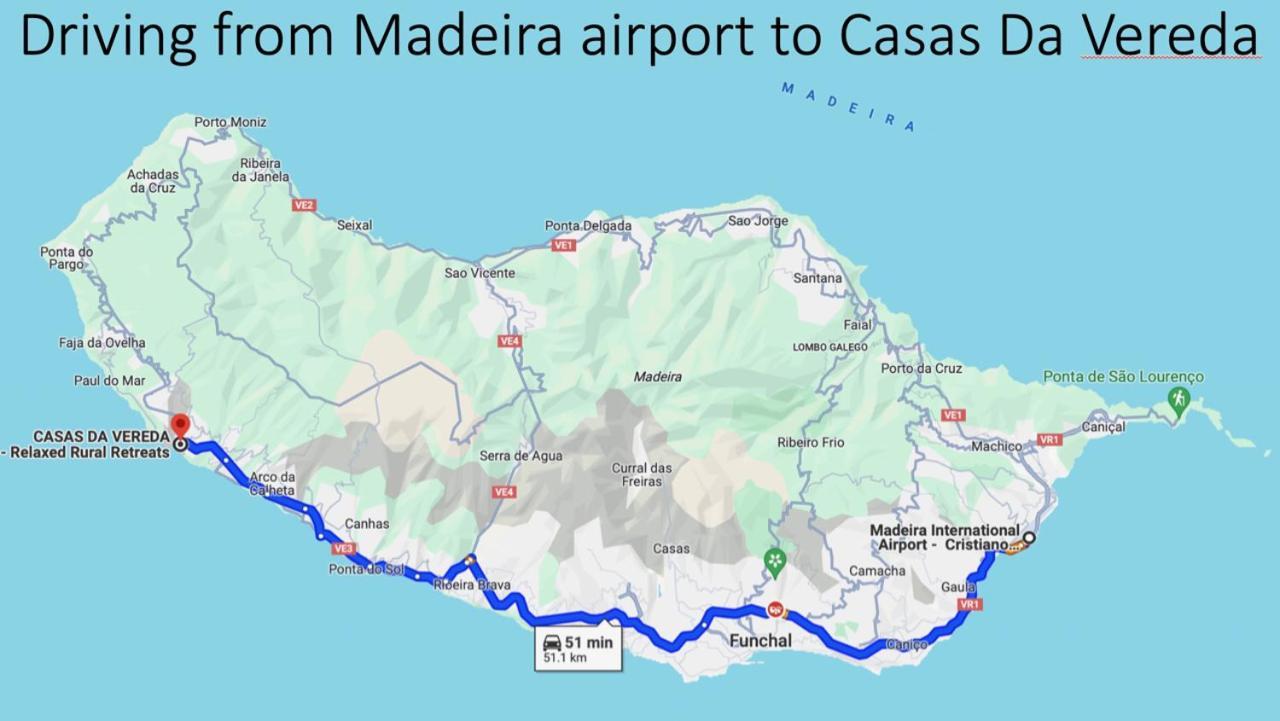 Casas Da Vereda Estreito Da Calheta Εξωτερικό φωτογραφία